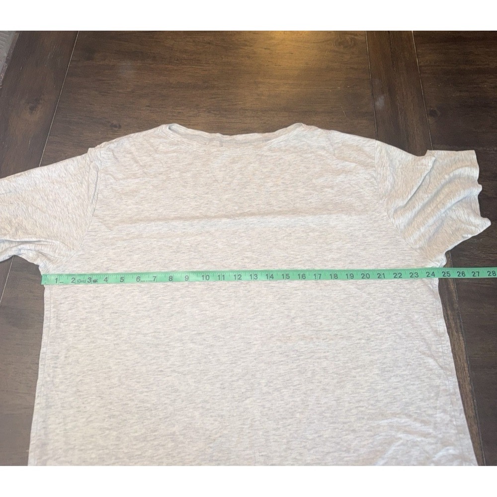 Lululemon Shirt Women's 14 Boatneck Tee T Short Sleeve Run Yoga Gray All Yours - Picture 5 of 6